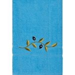 Πετσέτα Προσώπου ( 50cm x 100cm ) Μπλε με κλαδί SilkFashion