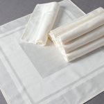 Πετσέτες φαγητού (10 τεμάχια) 423 (45cm X 45cm) Μπέζ SilkFashion