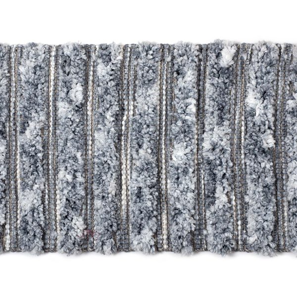 Πατάκι 17092 (55cm x 90cm) ανοιχτό γκρι SilkFashion