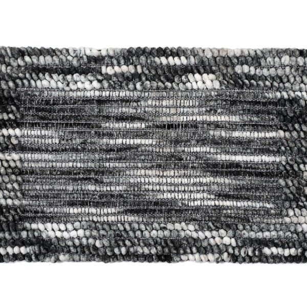 Πατάκι 15162 (55cm x 90cm) ανθρακί SilkFashion