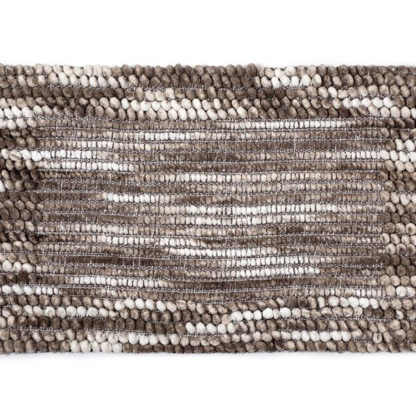 Πατάκι 15162 (55cm x 90cm) καφέ SilkFashion