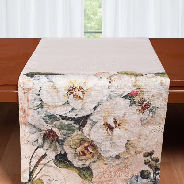 Τραβέρσα με στάμπα (45cm x 170cm) ks175 SilkFashion