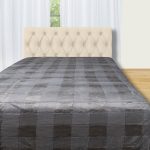 Fleece  (240cm x 240cm) χωρίς sherpa γκρί SilkFashion