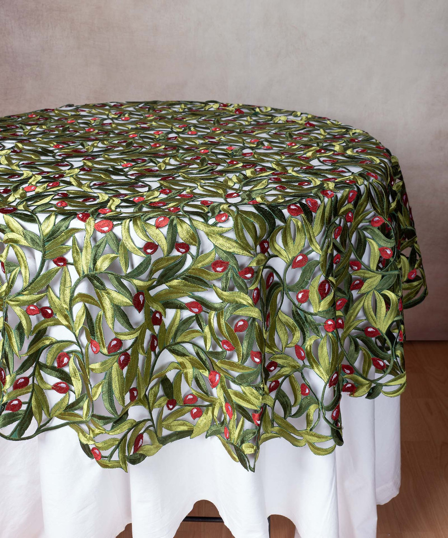 Untitled-3643 Ροτόντα 2352 (135cm) κόκκινη ελιά SilkFashion - Image 1