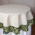 Ροτόντα 2353 (135cm) μαύρη ελιά SilkFashion