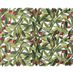 Σουπλά 2352 (35cm x 50cm) κόκκινη ελιά SilkFashion