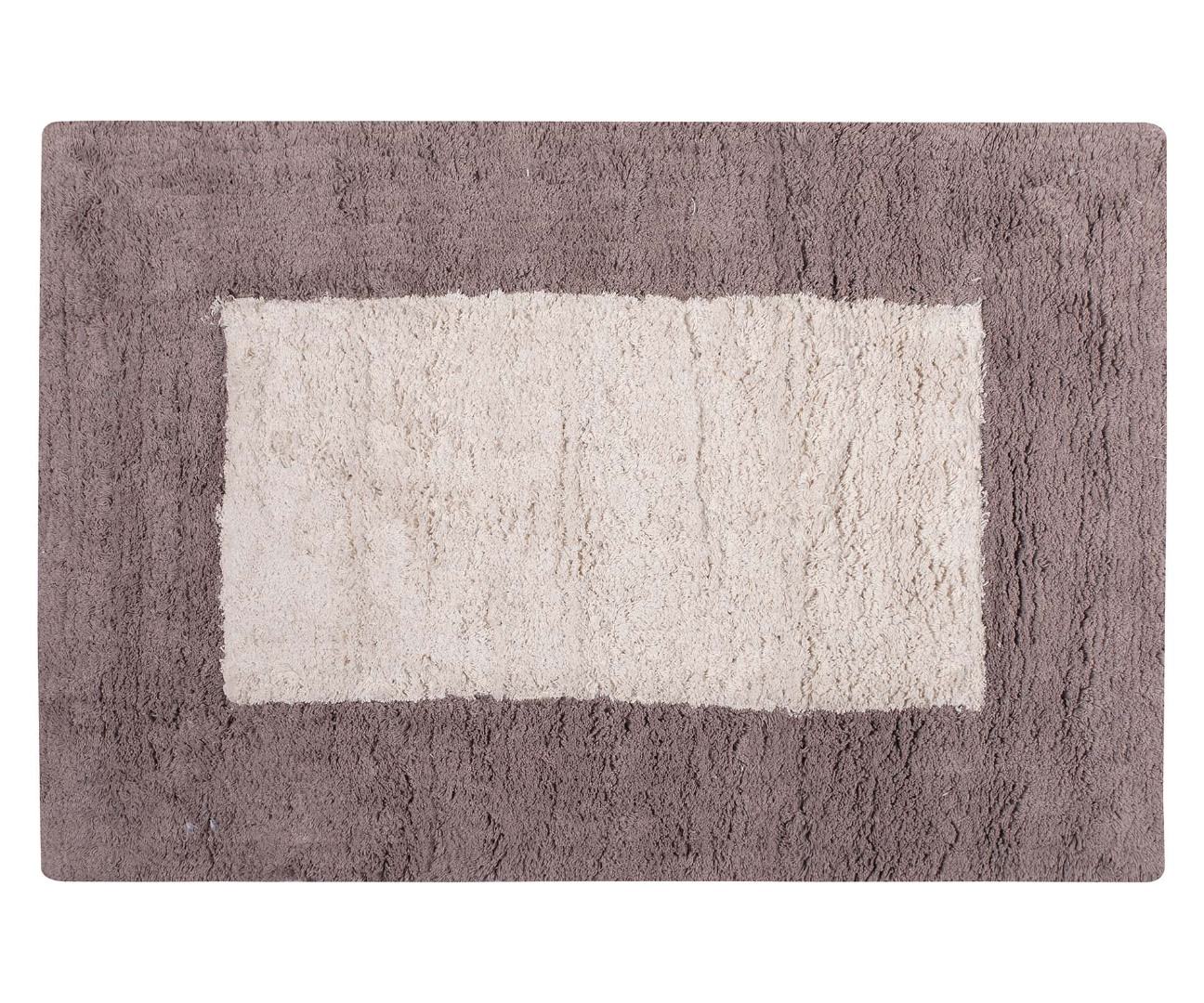 Untitled-4070 Πατάκι geometrical (60cm x 90cm) ivory/sand SilkFashion - Image 1