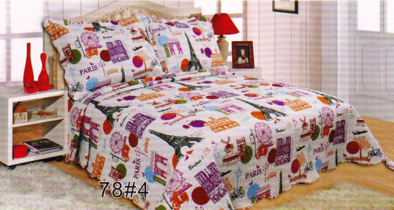 W64578-4a ΚΟΥΒΕΡΛΙ σετ (160cm x 220cm + 1 x 50cm x 70cm) W64578#4 SilkFashion - Image 1