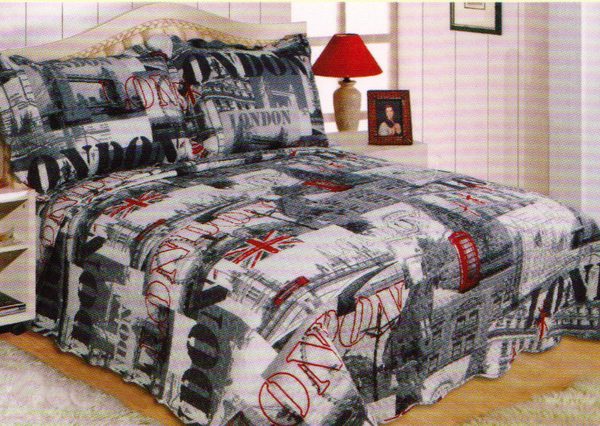 ΚΟΥΒΕΡΛΙ σετ (220cm x 240cm + 2 x 50cm x 70cm) W64766 SilkFashion