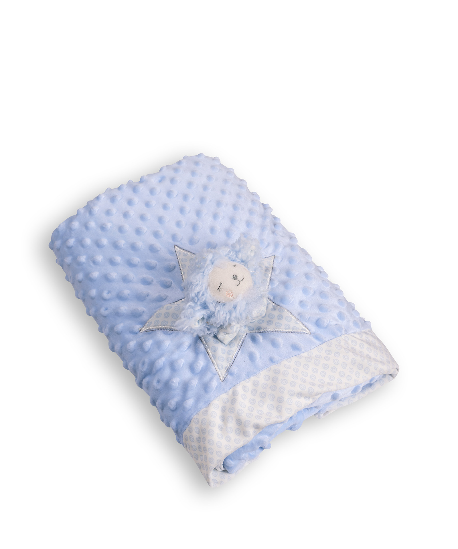 WL502W-1 ΒΕΒΕ ΚΟΥΒΕΡΤΑΚΙ WL502W (75cm x 100cm) σιέλ SilkFashion - Image 1