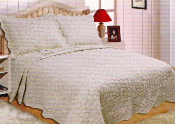 ΚΟΥΒΕΡΛΙ σετ (220cm x 240cm + 2 x 50cm x 70cm) XT7627 SilkFashion