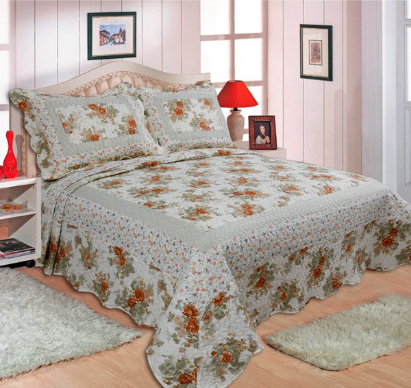 ΚΟΥΒΕΡΛΙ σετ (160cm x 220cm + 1 x 50cm x 70cm) ZG-040 SilkFashion