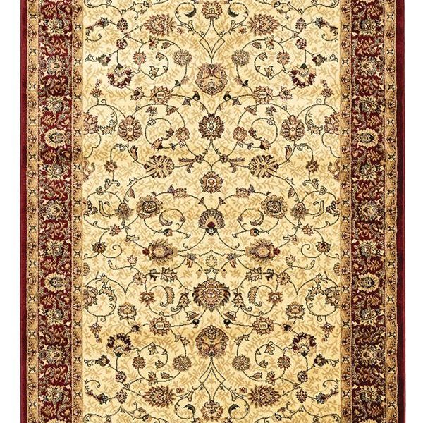 ΧΑΛΙ PERSIA 1536 BURGUNDY ΜΕ ΚΡΟΣΣΙ - 160X230  NewPlan