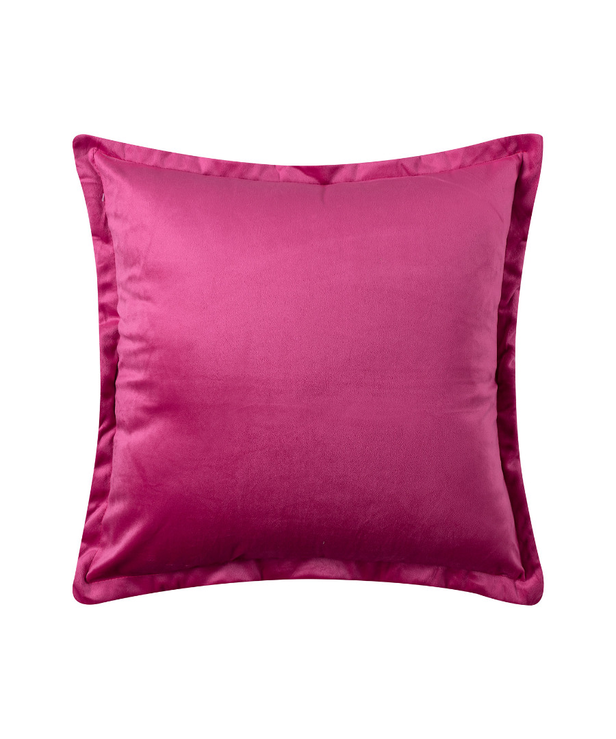 a804fuxia1 ΜΑΞΙΛΑΡΟΘΗΚΗ Α804 (45cm x 45cm) φούξια SilkFashion - Image 1