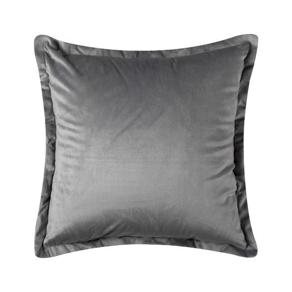 ΜΑΞΙΛΑΡΟΘΗΚΗ Α804 (45cm x 45cm) ανοιχτό γκρί SilkFashion