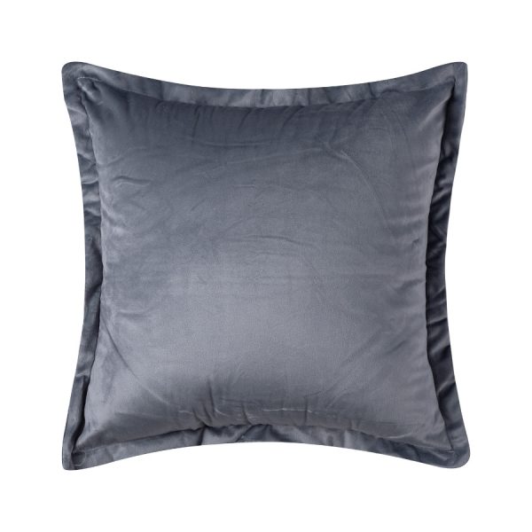 ΜΑΞΙΛΑΡΟΘΗΚΗ Α804 (45cm x 45cm) σκούρο γκρί SilkFashion