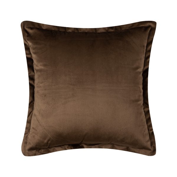 ΜΑΞΙΛΑΡΟΘΗΚΗ Α804 (45cm x 45cm) σκούρο καφέ SilkFashion