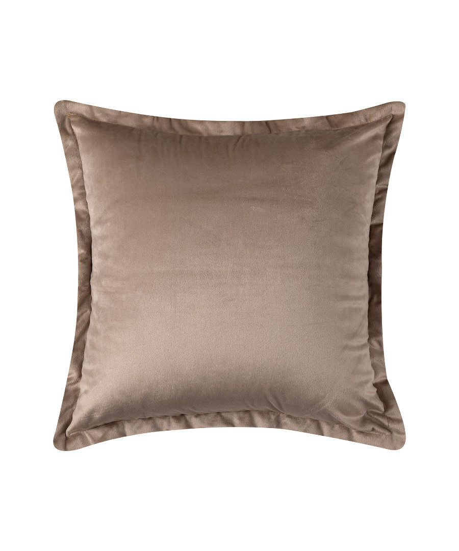 a804mpez1 ΜΑΞΙΛΑΡΟΘΗΚΗ Α804 (65cm x 65cm) μπέζ SilkFashion - Image 1