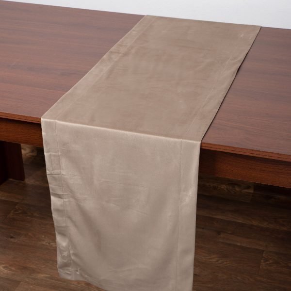 Τραβέρσα A804 (40cm x 160cm) μπέζ SilkFashion