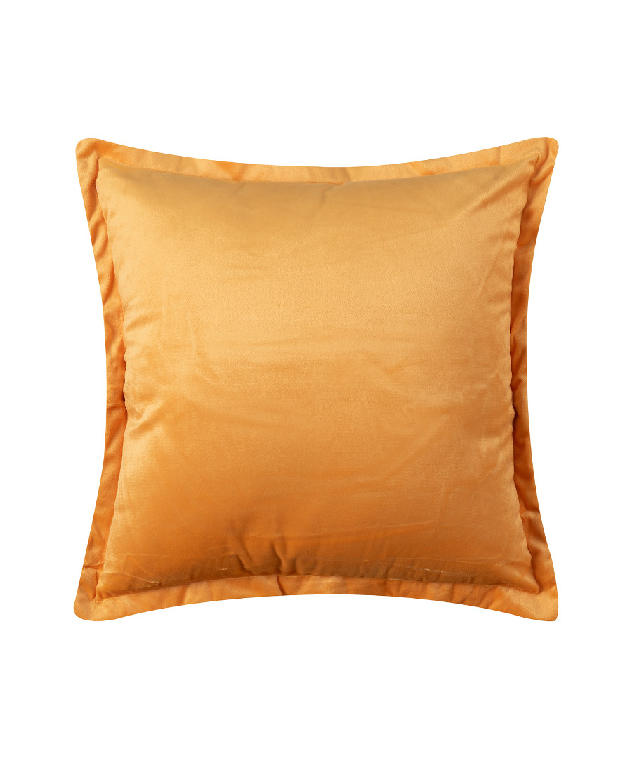 a804yolk1 ΜΑΞΙΛΑΡΟΘΗΚΗ Α804 (45cm x 45cm) κροκί SilkFashion - Image 1