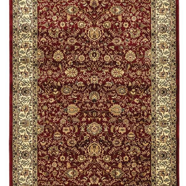 ΧΑΛΙ PERSIA 1533 BURGUNDY ΜΕ ΚΡΟΣΣΙ - 080X150  NewPlan