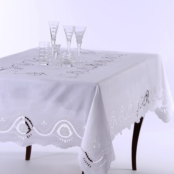 Χειροποίητο τραπεζομάντηλο act8 (170cm x 270cm) SilkFashion