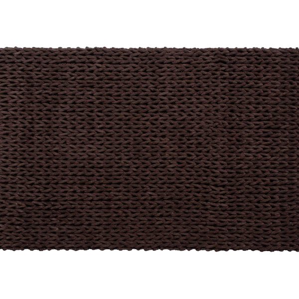 ΠΑΤΑΚΙΑ αλυσίδα (65cm x 130cm) καφέ SilkFashion