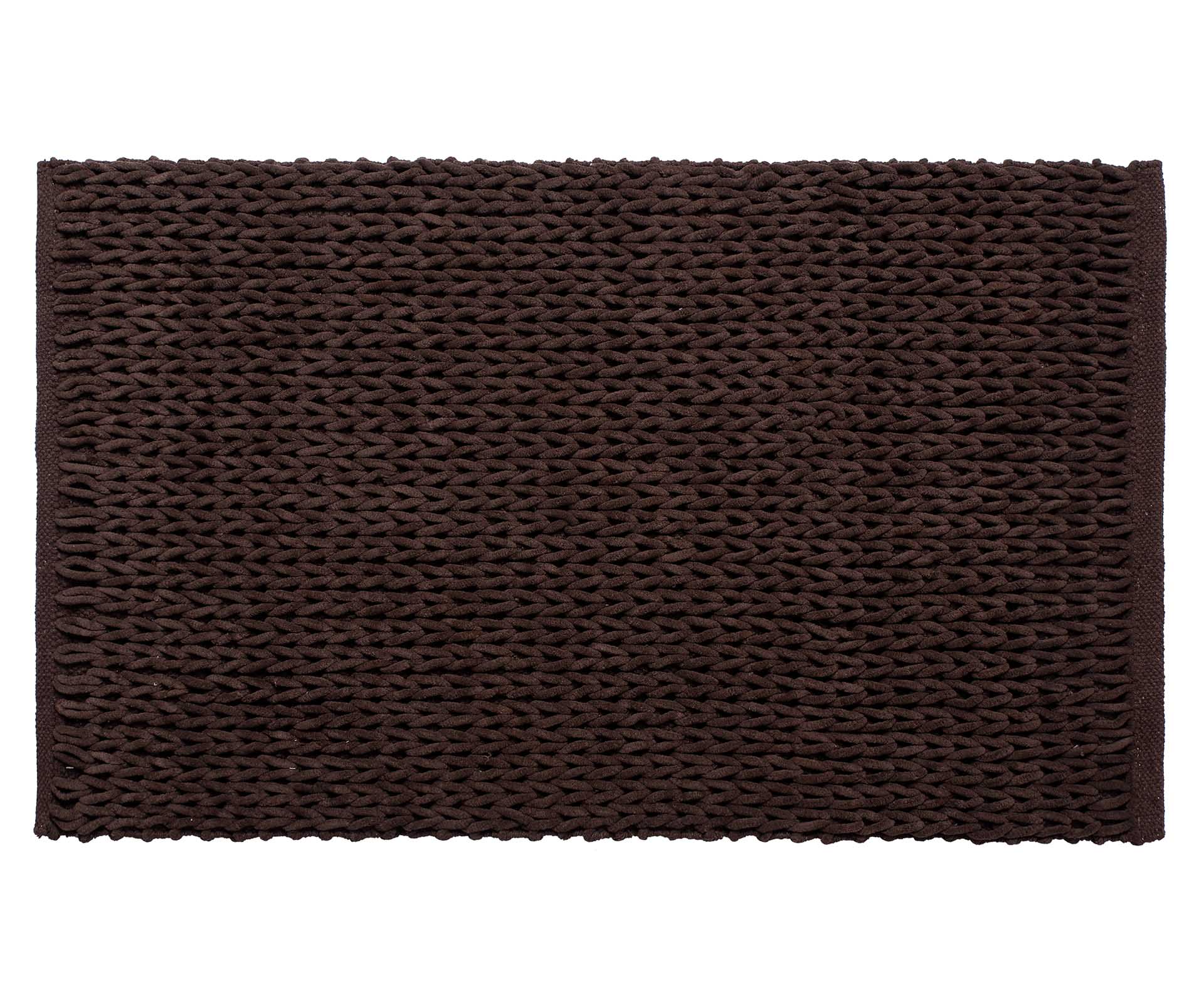 alysidakafe2 ΠΑΤΑΚΙΑ αλυσίδα (65cm x 130cm) καφέ SilkFashion - Image 1