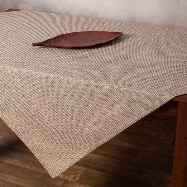 Τραπεζοκαρέ 9925 (135cm x 135cm) άμμου SilkFashion