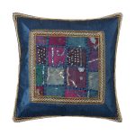 Μαξιλαροθήκη antic με φάσα (45cm x 45cm) ράφ SilkFashion