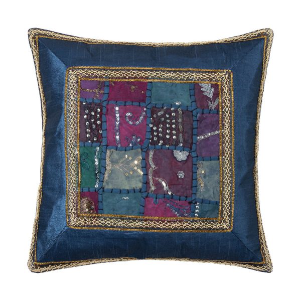 Μαξιλαροθήκη antic με φάσα (45cm x 45cm) ράφ SilkFashion