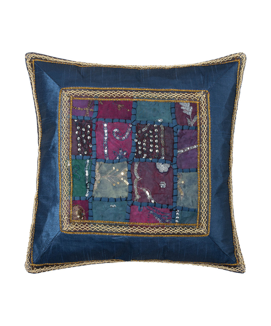 anticfasaraf Μαξιλαροθήκη antic με φάσα (45cm x 45cm) ράφ SilkFashion - Image 1