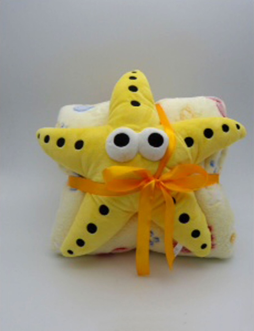 asterias ΒΕΒΕ FLANNEL ΚΟΥΒΕΡΤΑΚΙ (120cm x 190cm) αστερίας SilkFashion - Image 1