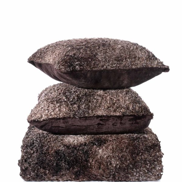 ΡΙΧΤΑΡΙΑ astrakan (180cm x 320cm) καφέ SilkFashion