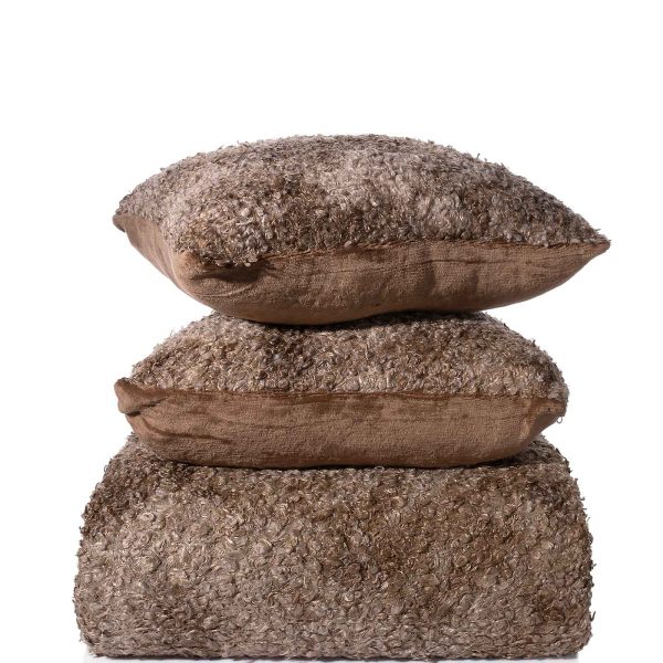 ΡΙΧΤΑΡΙΑ astrakan (180cm x 320cm) μπέζ SilkFashion