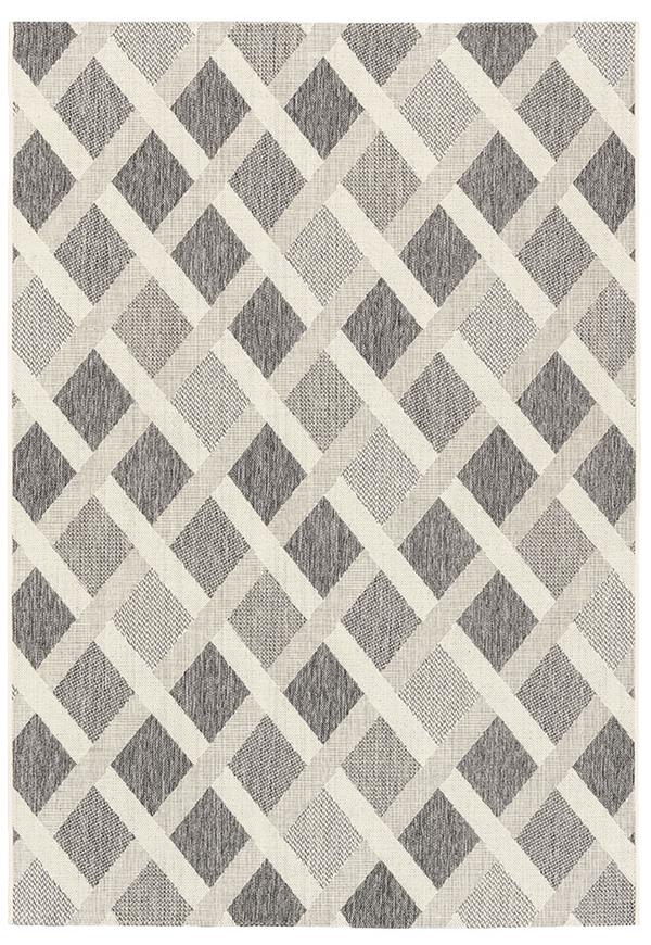 b4d966ab0cfd46f0a5aef7e574506005 ΧΑΛΙ ETHNIK 3729D GREY-ECRU - 133X190 NewPlan - Image 1