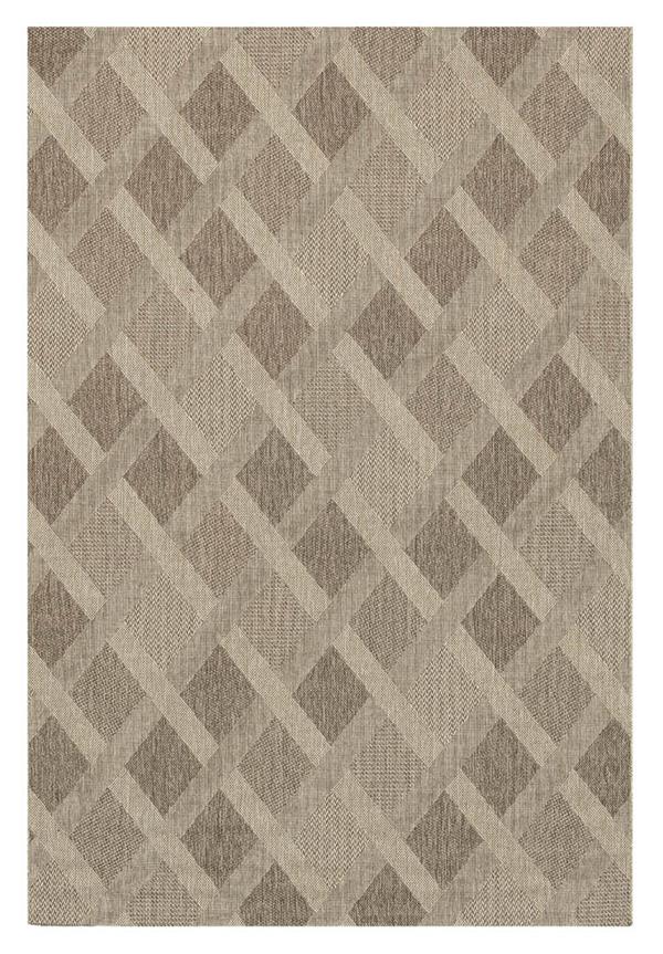 b640c3107c5448e2932e40ab3bc99884 ΧΑΛΙ ETHNIK 203729C BROWN/CARAMEL BEIGE - 160X230 NewPlan - Image 1