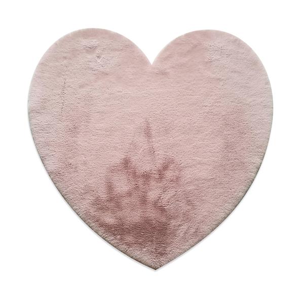 b7ce9ef465484a2786830fcc228dab89 ΧΑΛΙ PUFFY FC19 PINK HEART ANTISLIP - 120X120Η NewPlan - Image 1