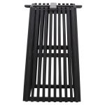 ΒΑΣΗ ΤΡΑΠΕΖΙΟΥ ΕΣΩΤ.ΧΩΡΟΥ ΤΕΤΡΑΓΩΝΗ FRANTZ HM9460.12 ΞΥΛΟ MINDI ΣΕ ΜΑΥΡΟ 60x60x73Y εκ. - Image 3