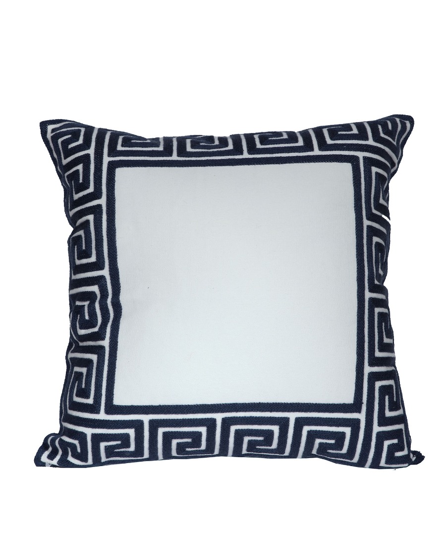 bg11ble ΜΑΞΙΛΑΡΟΘΗΚΗ (45cm x 45cm) Bg11 μπλε SilkFashion - Image 1