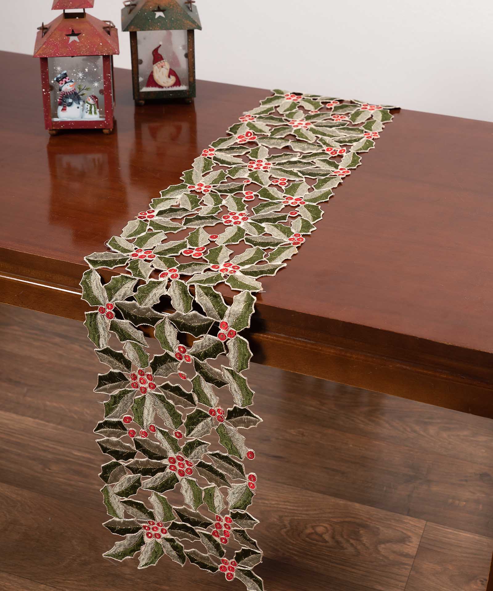 bg15-1 χριστουγεννιάτικο καρέ (90cm x 90cm) bg15 SilkFashion - Image 1