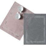 σουπλά bg18 (35cm x 45cm) αμέθυστος/γκρί SilkFashion