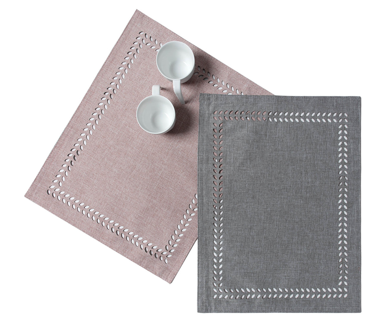 bg18amethystgrey1 σουπλά bg18 (35cm x 45cm) αμέθυστος/γκρί SilkFashion - Image 1