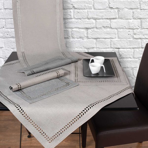 τραβέρσα (40cm x 120cm)  bg18 γκρι SilkFashion