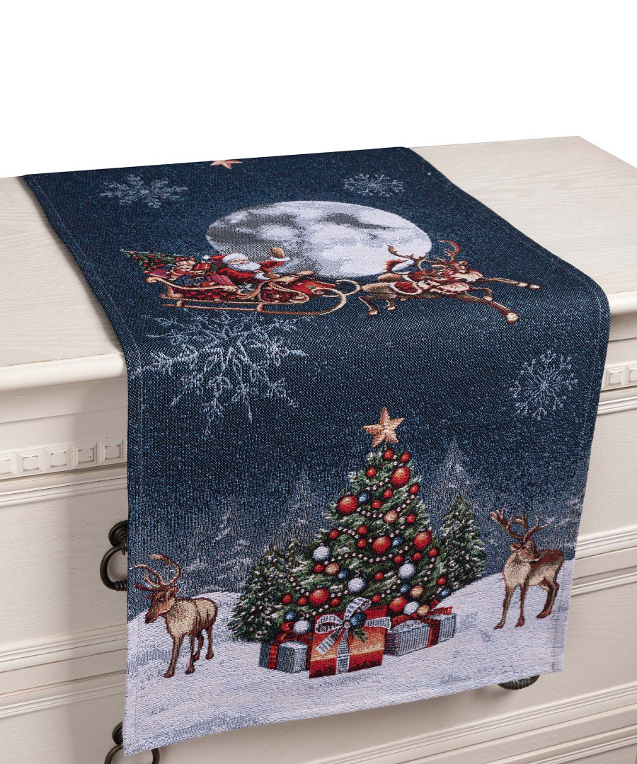 bluemoon τραβέρσα (47cm x 140cm) BLUE MOON SilkFashion - Image 1