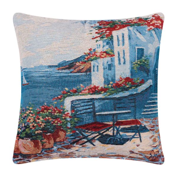 ΜΑΞΙΛΑΡΟΘΗΚΗ (45cm x 45cm) ΜΠΟΚΑΜΒΙΛΙΑ SilkFashion