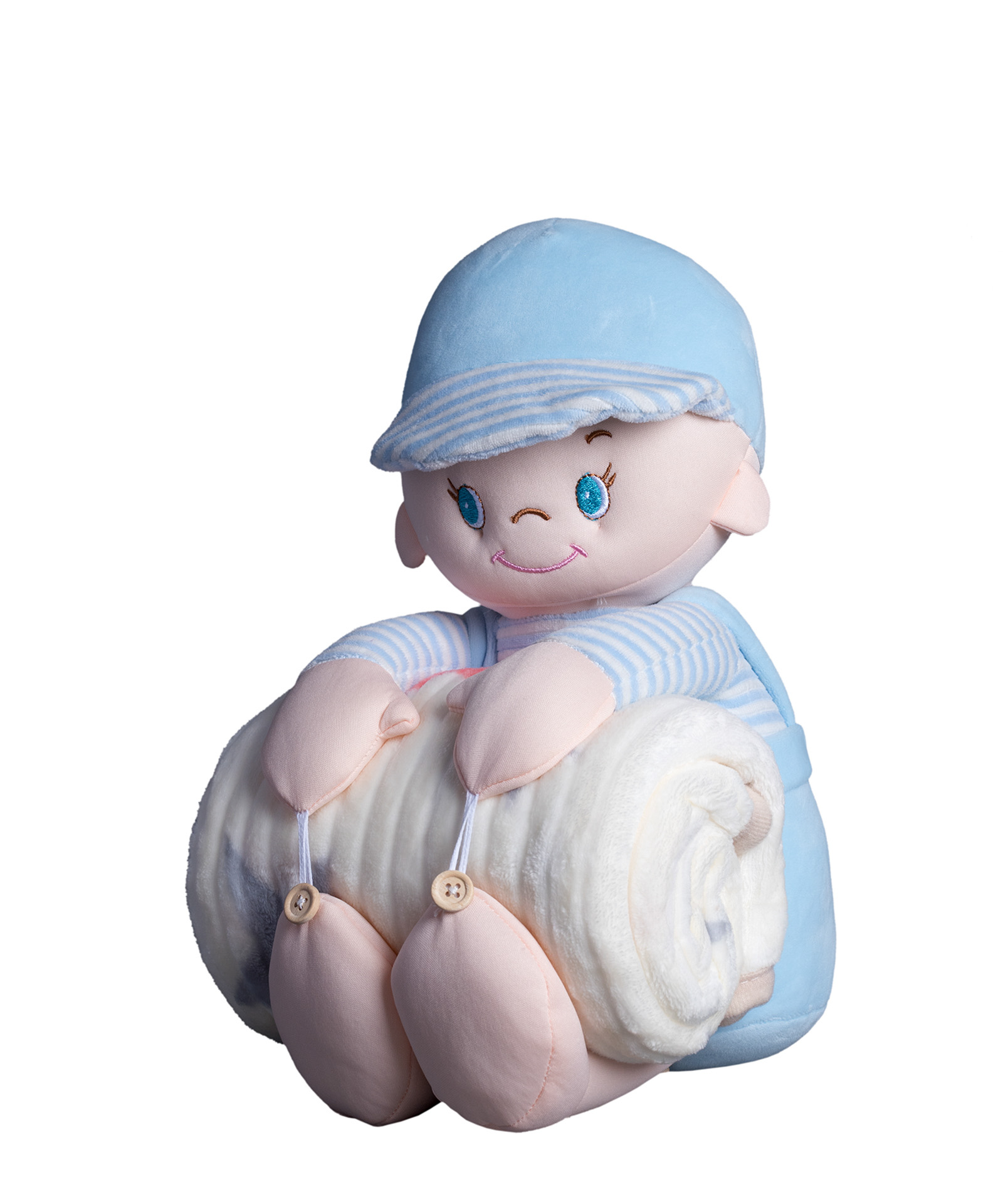 boyblue ΒΕΒΕ FLANNEL ΚΟΥΒΕΡΤΑΚΙ (80cm x 120cm) αγοράκι SilkFashion - Image 1