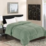 Κουβερτοπάπλωμα braid (240cm x 260cm) πράσινο SilkFashion