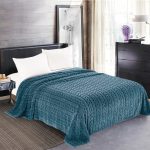 Κουβέρτα fleece braid (160cm x 220cm) ραφ SilkFashion