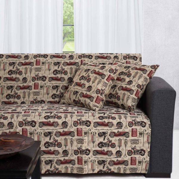 ΡΙΧΤΑΡΙΑ Cars (180cm x 180cm / 180cm x 250cm / 180cm x 300cm) SilkFashion